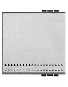 Funda para llave Bticino Light Tech con interruptor iluminado, 2 módulos, nt4911//2